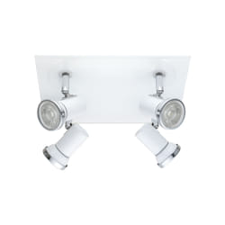 EGLO Tamara 1 Spot d'éclairage de surface Chrome, Blanc Ampoule(s) non remplaçable(s)