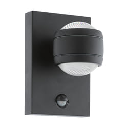 EGLO SESIMBA 1 Éclairage mural extérieur Module LED SMD LED 3,7 W Noir