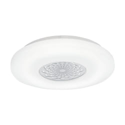 EGLO Capasso 1 éclairage de plafond Chrome, Blanc