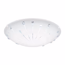 EGLO Margitta 1, 3000 K, 950 lm, IP20, Transparent, Blanc