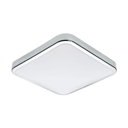 EGLO Manilva 1 Chrome, Blanc Adapté à une utilisation à l'intérieur