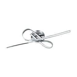 EGLO Selvina éclairage de plafond Chrome, Blanc
