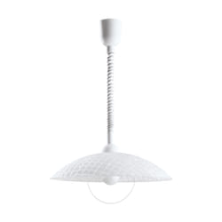 EGLO Alvez éclairage en suspension Support flexible E27 Blanc
