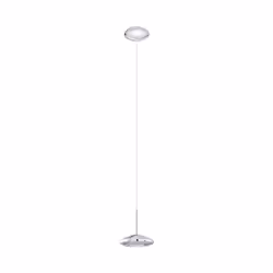 EGLO Tarugo 1, Support flexible, Chrome, Blanc, Blanc, Plastique, Acier, Plastique, Intérieure