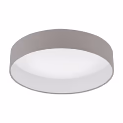 EGLO Palomaro 1, LED, Ampoule(s) non remplaçable(s), 3000 K, 2000 lm, IP20, Taupe, Blanc