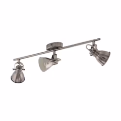 EGLO Seras, Spot d'éclairage de surface, Ampoule(s) non remplaçable(s), 6,6 W, 3000 K, 240 lm, Crème, Nickel