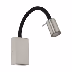 EGLO Tazzoli, Surface, 3000 K, Noir, Nickel