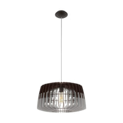 EGLO Artana éclairage en suspension Support flexible E27 Noir, Gris, Nickel