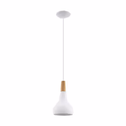 EGLO Sabinar, Support flexible, Marron, Blanc, Marron, Acier, Bois, Bois, Intérieure