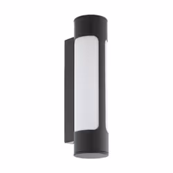 EGLO TONEGO, Éclairage mural extérieur, Anthracite, Plastique, IP44, I, Blanc