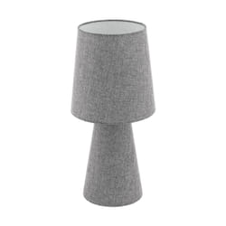 EGLO 97132 lampe de table E27 12 W LED Gris