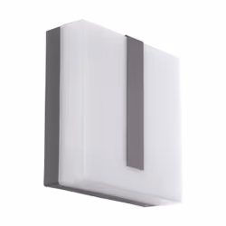 EGLO TORAZZA-C, Éclairage mural extérieur, Anthracite, Plastique, Acier, IP44, II, Satin