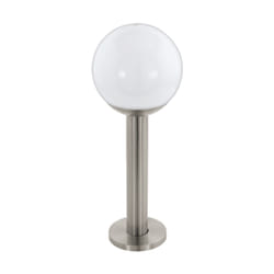 EGLO NISIA-C Piedestal extérieur/Lampadaire E27 LED 9 W Acier inoxydable