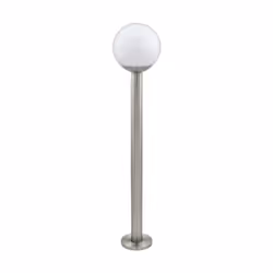 EGLO NISIA-C, Éclairage de plancher extérieur, Acier inoxydable, Plastique, Acier inoxydable, IP44, I, Blanc