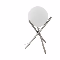 EGLO 97334, Salon, Blanc, Verre, Acier, II, E14, 28 W