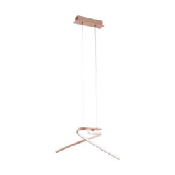 EGLO 97362 éclairage en suspension Ampoule(s) non remplaçable(s) 11 W LED Rose doré, Blanc