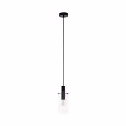 EGLO 97366, Noir, Transparent, Acier, Verre, Noir, Intérieure