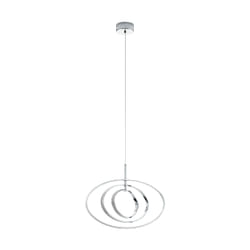 EGLO 97435 éclairage en suspension Ampoule(s) non remplaçable(s) 7 W LED Chrome, Blanc