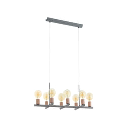 EGLO 97449 éclairage en suspension E27 60 W Gris, Rose doré