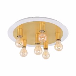 EGLO 97493, 6 ampoule(s), LED, E27, 320 lm, Or, Blanc
