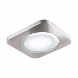 EGLO 97663, Carré, Plafond, Monté en surface, Chrome, Nickel, Blanc, Acier, II