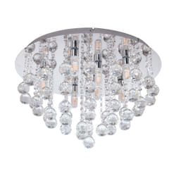 EGLO 97699 éclairage de plafond Chrome, Transparent G9 LED