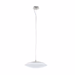 EGLO Frattina-c, Support flexible, Acier satin, Blanc, Blanc, Plastique, Acier, Plastique, Intérieure