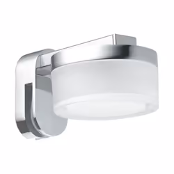 EGLO ROMENDO, Surface, 3000 K, IP44, Chrome, Blanc