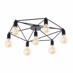 EGLO STAITI, 7 ampoule(s), E27, Noir