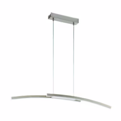 EGLO Fraioli-c, Support flexible, Acier satin, Blanc, Blanc, Aluminium, Plastique, Plastique, II