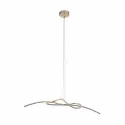 EGLO NOVAFELTRIA, Support flexible, Nickel, Nickel, Aluminium, Acier, 16 W, 1600 lm