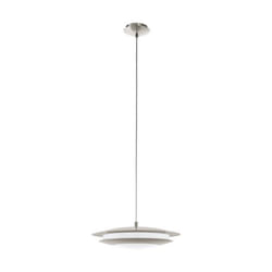 EGLO Moneva-C éclairage de plafond Nickel, Blanc LED
