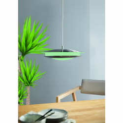 EGLO Moneva-C éclairage de plafond Nickel, Blanc LED