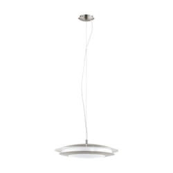 EGLO MONEVA-C éclairage de plafond Nickel, Blanc Ampoule(s) non remplaçable(s)