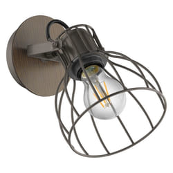 EGLO Sambatello Marron, Argent Adapté à une utilisation à l'intérieur E27 40 W