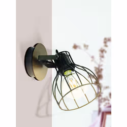 EGLO Sambatello Marron, Argent Adapté à une utilisation à l'intérieur E27 40 W