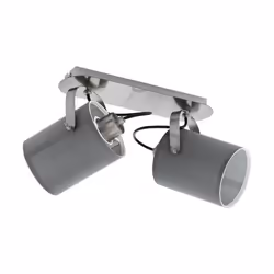 EGLO VILLABATE, E27, 2 ampoule(s), 220-240 V, Gris