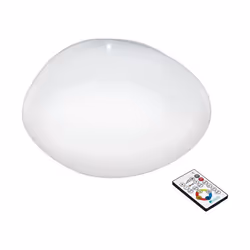 EGLO SILERAS-A, Ampoule(s) non remplaçable(s), 2700 K, 1800 lm, IP20, Blanc
