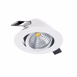 EGLO Saliceto, Spot lumineux encastrable, Ampoule(s) non remplaçable(s), 1 ampoule(s), LED, 4000 K, Blanc