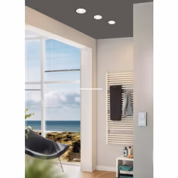 EGLO Saliceto Spot lumineux encastrable Blanc Ampoule(s) non remplaçable(s) LED 6 W F