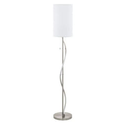 EGLO 98309 éclairage au sol E27 Incandescent Aluminium, Nickel, Blanc
