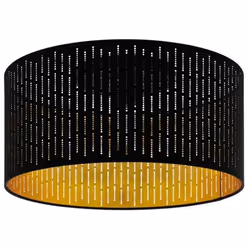 EGLO Varillas, 1 ampoule(s), E27, IP20, Noir, Or