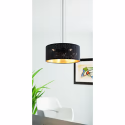 EGLO VARILLAS éclairage de plafond Noir E27