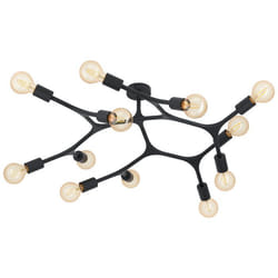 EGLO Bocadella éclairage de plafond Noir E27
