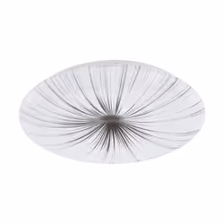 EGLO Nieves, 1 ampoule(s), LED, IP20, Argent, Blanc