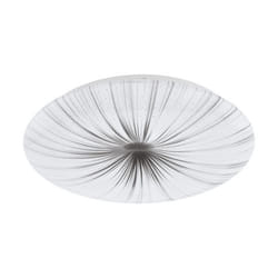 EGLO Nieves éclairage de plafond Argent, Blanc LED