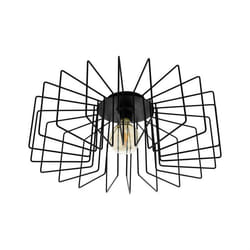 EGLO TREMEDAL éclairage de plafond Noir E27