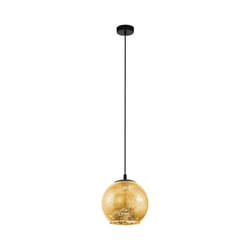EGLO ALBARACCIN éclairage en suspension Support flexible E27 Noir, Or