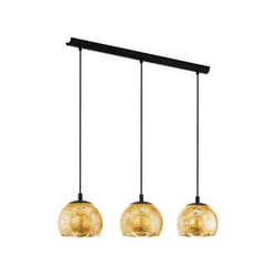 EGLO ALBARACCIN éclairage en suspension Support flexible E27 Noir, Or