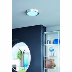 EGLO FUEVA-C éclairage de plafond Chrome, Blanc LED